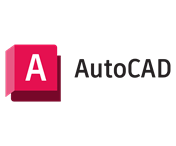Autodesk AutoCAD Logo mit Schnittstellenoptionen zum effizienten Import in RFEM 6 oder RSTAB 9.