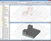 Aus RFEM-Modell erzeugte Folie