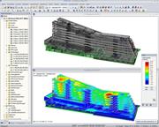 Sciencepark in Linz, Österreich | Realisiert mit RFEM von Werkraum Wien Ingenieure ZT-GmbH, Wien | www.werkraumwien.at