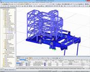 Hubtisch | Realisiert mit RFEM vom Ingenieurbüro Ehlenz, Beckingen | www.ibehlenz.de
