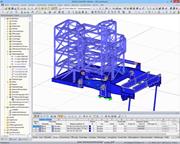 Hubtisch | Realisiert mit RFEM vom Ingenieurbüro Ehlenz, Beckingen | www.ibehlenz.de