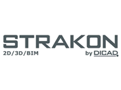 Logo der DICAD STRAKON Software zur Unterstützung des Datenaustausches in RFEM 5