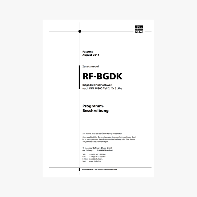 Handbuch RF-BGDK