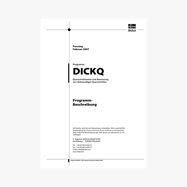 Handbuch DICKQ