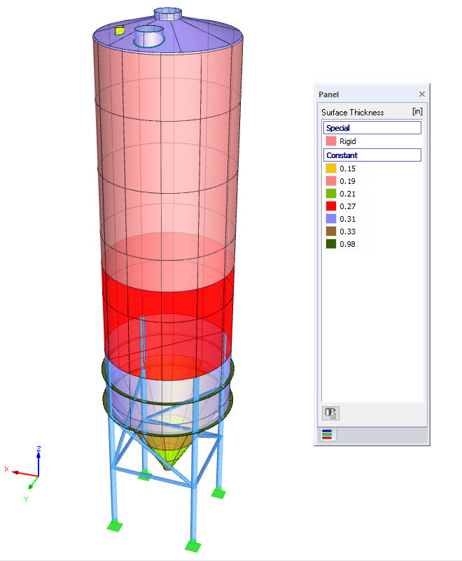 Tank, Silo, and Shell Modeling in RFEM