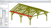 Aus Dietrich's importiertes IFC-Modell in RFEM