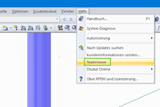 Teamviewer im Hilfe-Menü