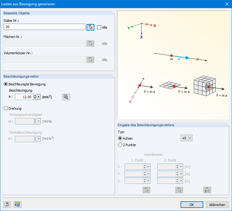 Lasten aus Bewegung generieren