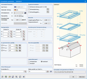 Schneelast nach Eurocode generieren