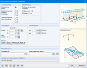 Freie Linienlast in Stablasten umwandeln