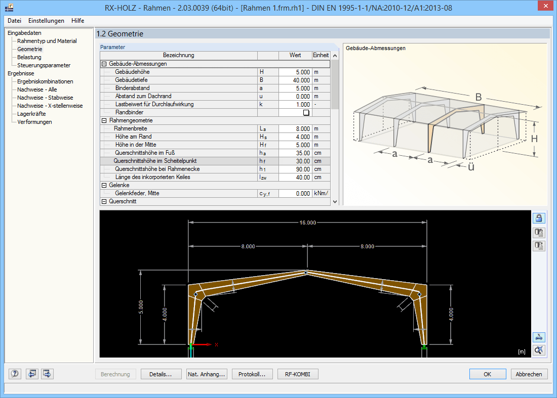 Maske 1.2 Geometrie