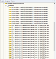 Generierte Lastfälle in RFEM