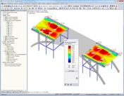 Bemessungsschnittgrößen für Bauzustand 3 in RFEM