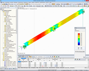 Ergebnisgrafik mit Ausnutzungsgrad