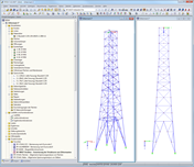 Mastdarstellungen in RFEM