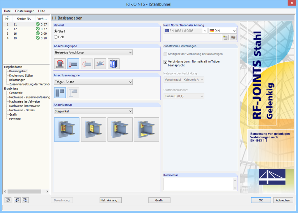 Maske 1.1 Basisangaben