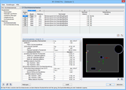 Ausgabe der einzelnen Durchstanznachweise