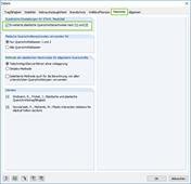 Aktivierung des Zusatzmodules RF-/STAHL Plastizität in RF-/STAHL EC3