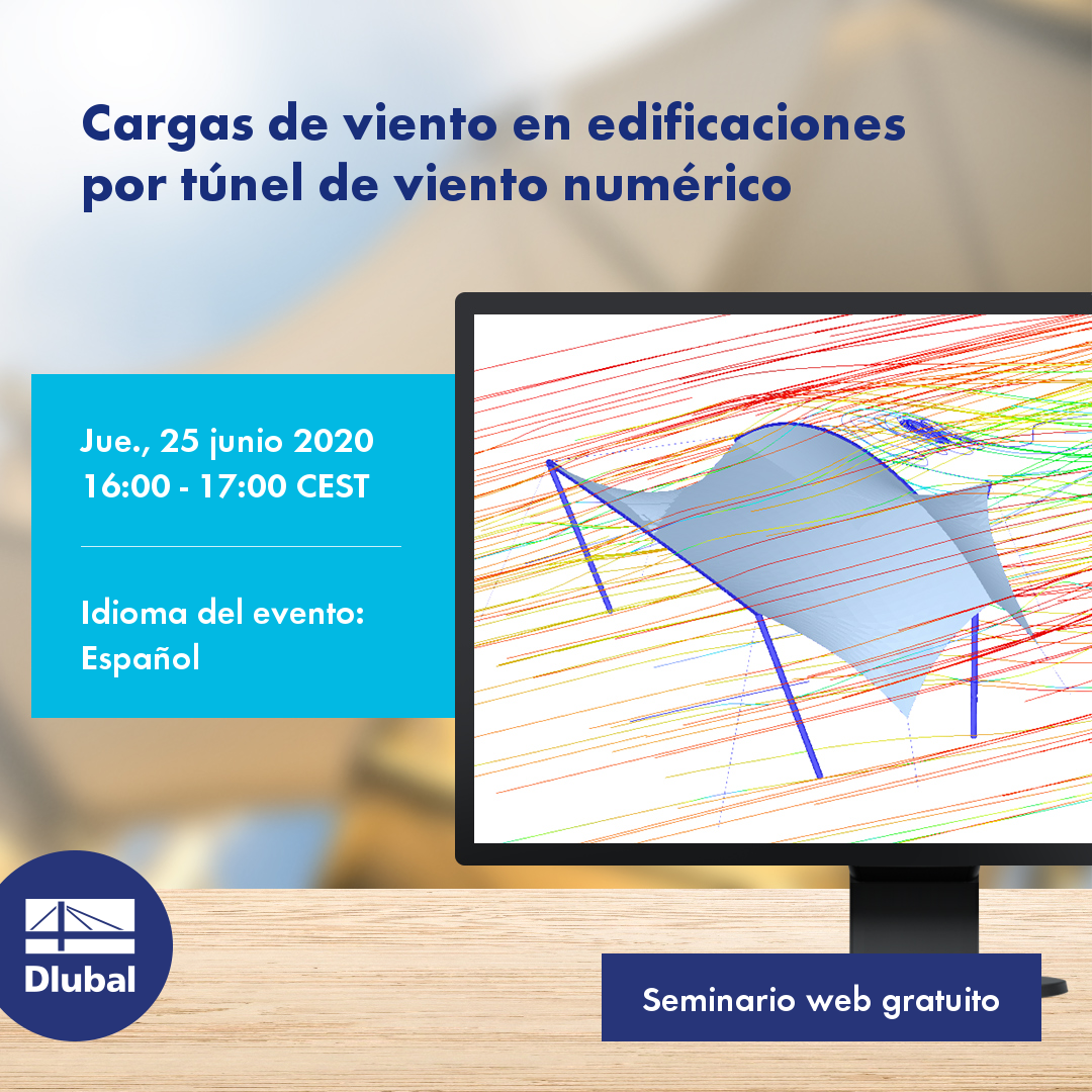 Windlasten auf Gebäuden \n unter Verwendung von numerischem Windkanal