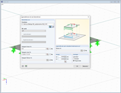 Dialog 'Lagerreaktion als Last übernehmen'