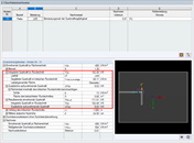 Dialog 2.1 mit den Ergebnisdetails für die automatische Ermittlung der Flächenlast