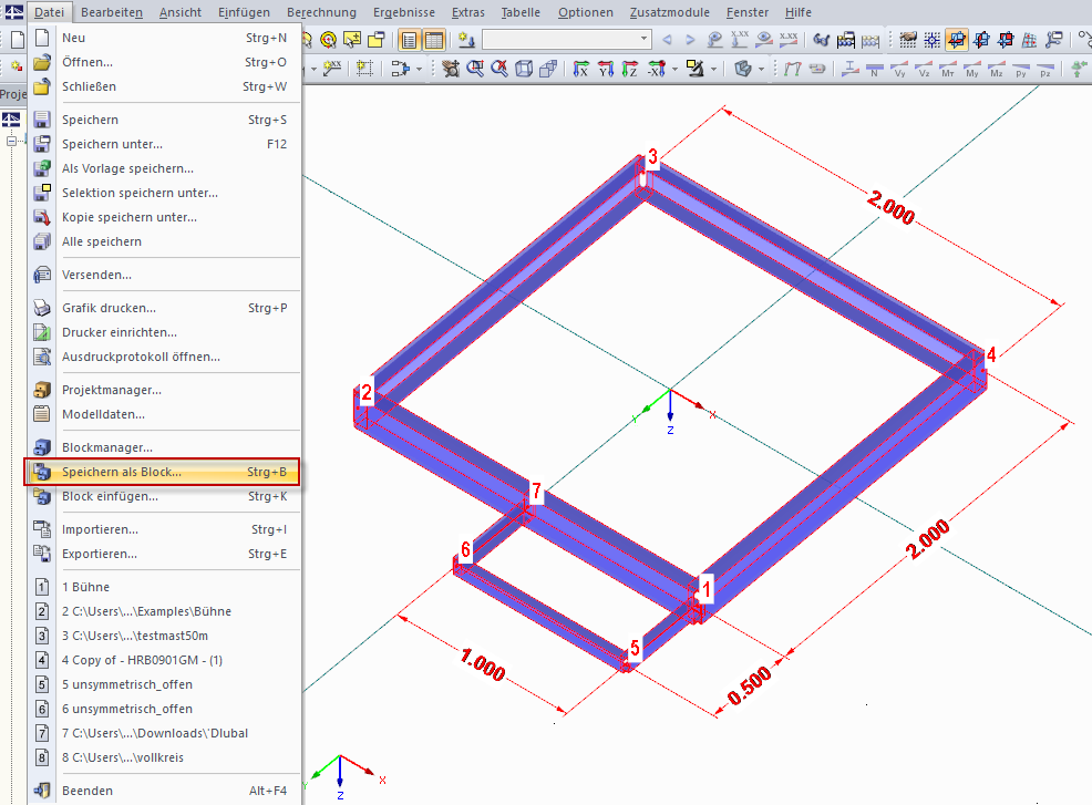 Speichern als Block...