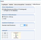 Aktivierung Wölbkrafttorsion