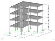 Gebäudemodell in RFEM