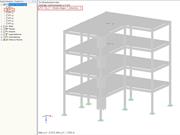 Verschiebungen des obersten Geschosses im Massenschwerpunkt in X-Richtung