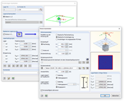 Ermittlung der Stützen-Federsteifigkeiten