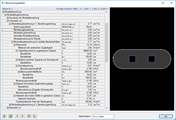 Auszug aus den Berechnungsdetails in RF-BETON Flächen