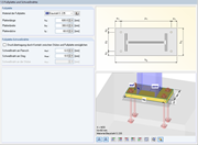 RF-/JOINTS Maske '1.5 Fußplatte und Schweißnähte'