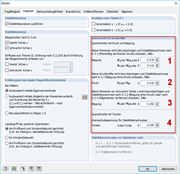 Festlegung der Grenzwerte für Sonderfälle