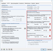 Festlegung der Grenzwerte für Sonderfälle