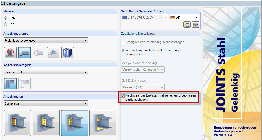 Duktilitätsnachweis