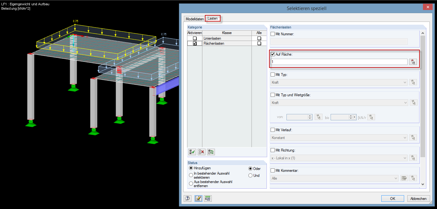 Verbesserung der Funktion "Selektieren speziell"