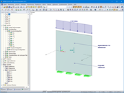 Beispiel 1: Horizontaler Schnitt durch die Wand