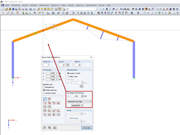 Stab senkrecht zu anderem Stab definieren