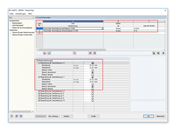 Vergleich der Verschiebungen mit den definierten Limits