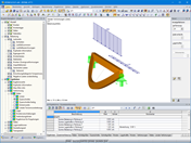Resultierende Verformung in RSTAB