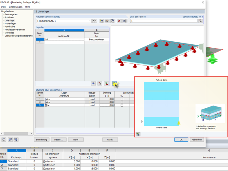 Neues 3D-Rendering bei der Anzeige der Lagerdefinitionen