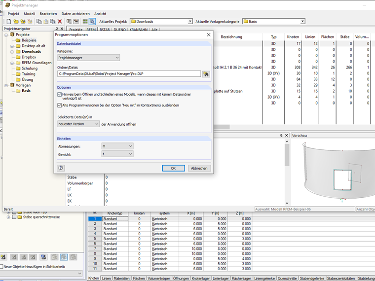 Hinweis beim Öffnen der Dateien