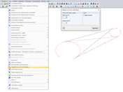 Tangente zu zwei Kreisen/Bögen