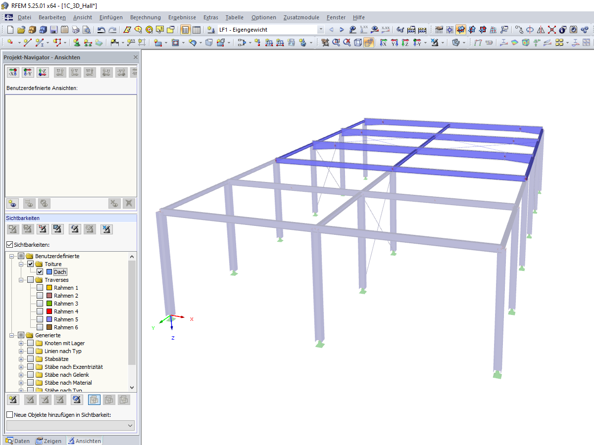 Unvollständige Sichtbarkeit