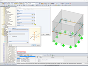 Modellierung eines Betonschachtes mit Querkraftdübeln