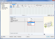 Erweiterung seitlicher Zwischenlager