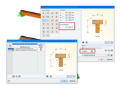 Berücksichtigung des nachgiebigen Verbunds bei parametrischen Holzquerschnitten