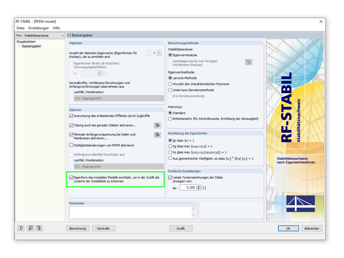 Systeminstabilitäten finden