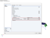 Selektion der Lastfallkombinationen im Ausdruckprotokoll