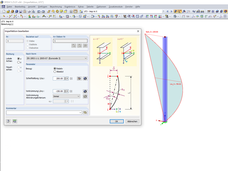 Imperfektion bearbeiten